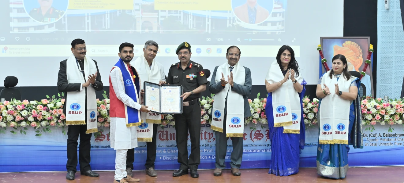 Convocation 15th Nov 2025 Lt Gen Pankaj Rao commandant AFMS