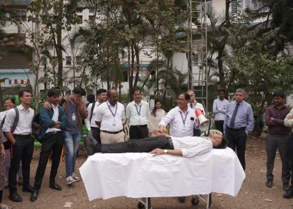 Earthquake and Fire Fighting Mock Drill image 1