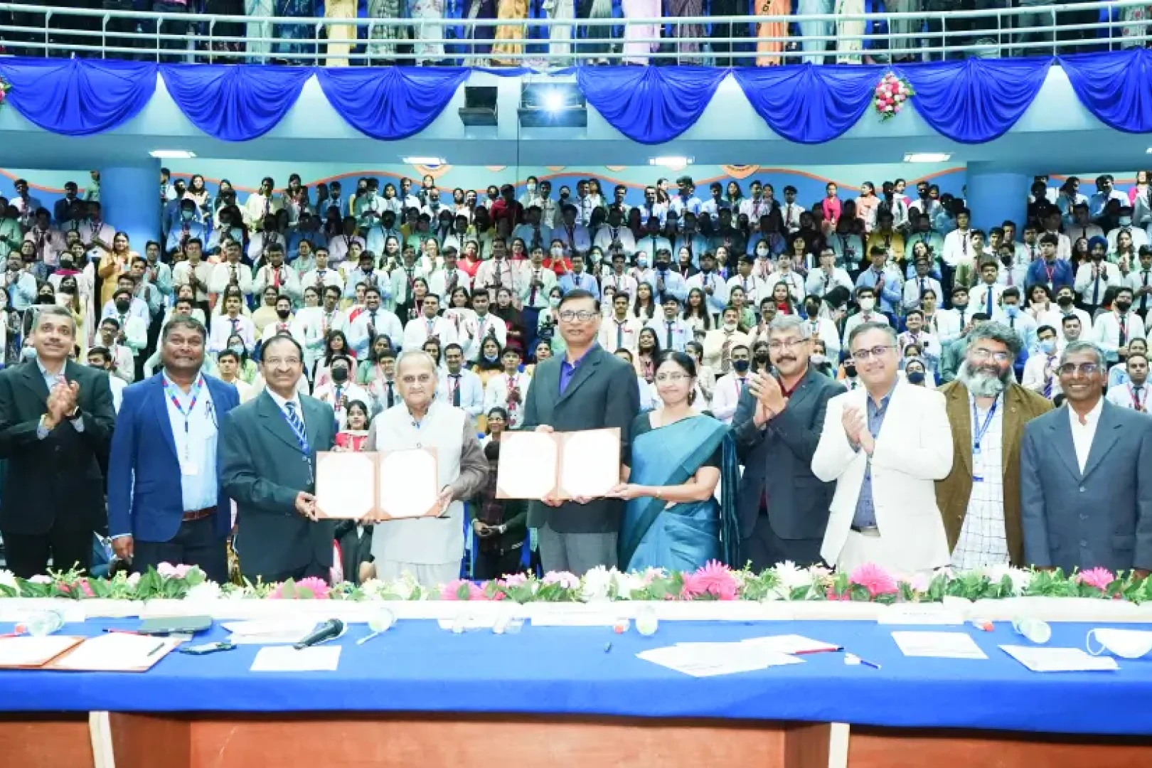 The MOU between Bosch and Sri Balaji University, Pune