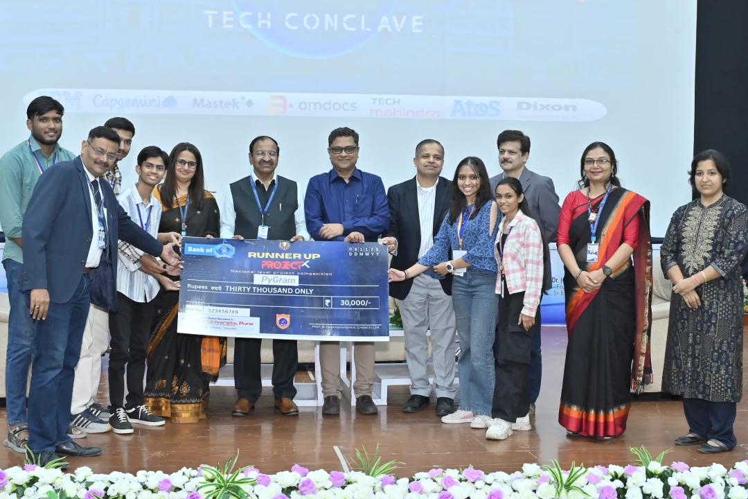 Tech Conclave champions being honoured