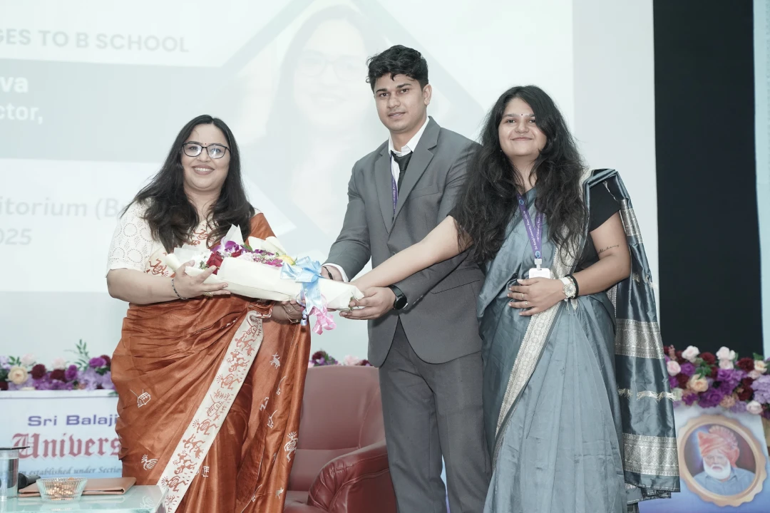 Welcoming Ms Shikha Shrivastava moments that set the stage for a memorable event