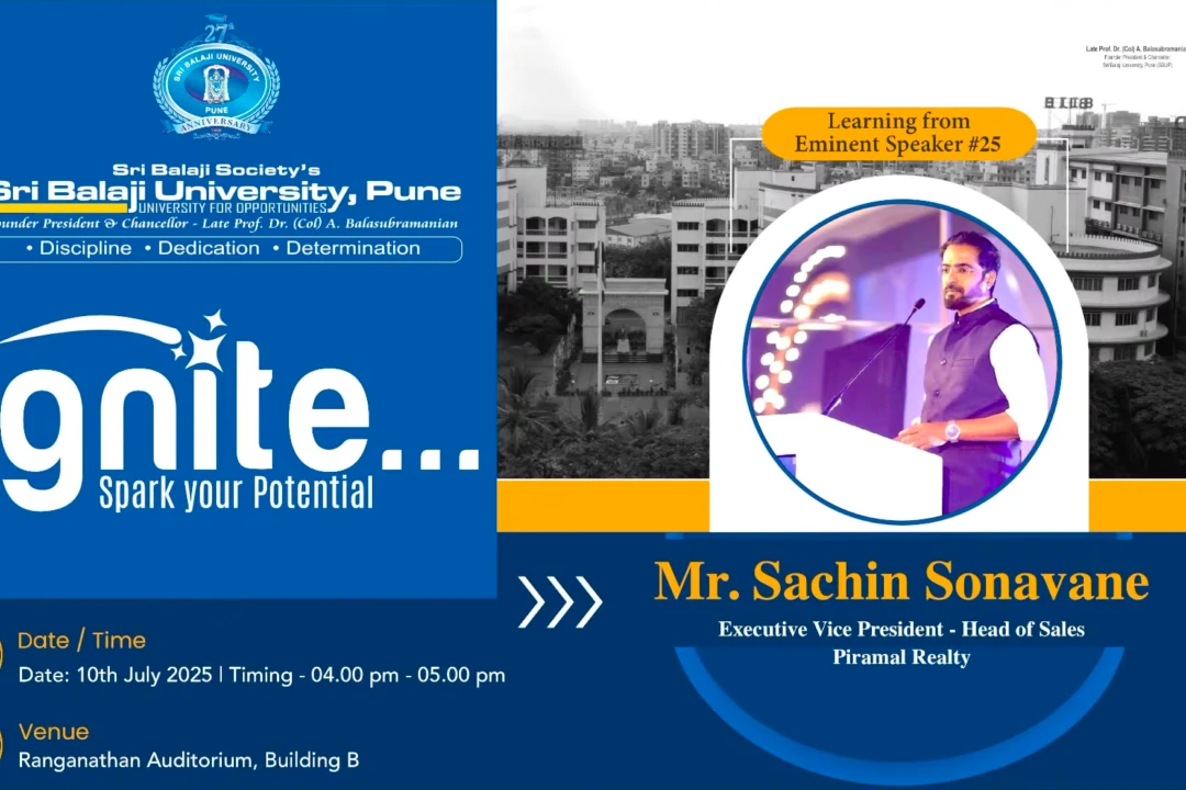 Ignite 2025 | Mr. Sachin Sonavane | SBUP