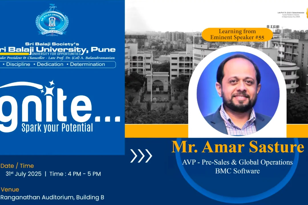 Ignite 2025 | Mr. Amar Sasture AVP - Pre-Sales & Global OperationsBMC Software | SBUP