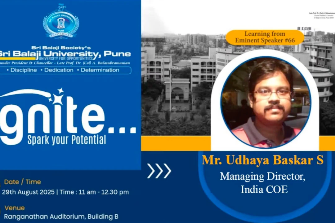 Ignite 2025 | Mr. Udhaya Baskar S Managing Director , India COE | SBUP