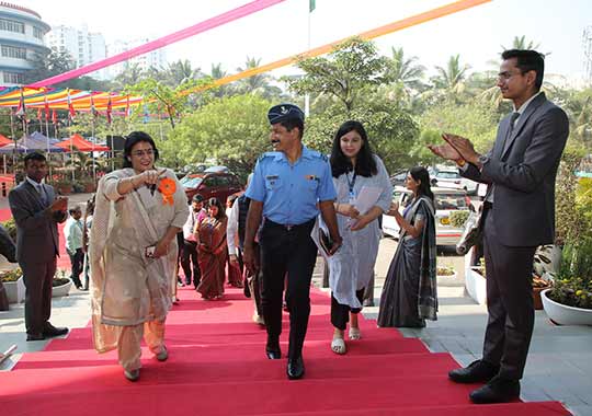 Visit by (Wg Cdr) Biju M. Joseph