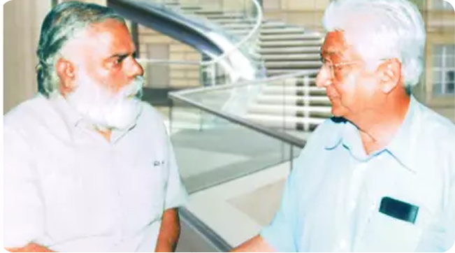 Prof (Col) A. Balasubramanian with I.K GUJRAL, Former Prime Minister of India