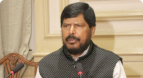 Ramdas Athavale, Union MOS and Social Justice and Empowerment